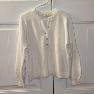 Loft  henley sweater